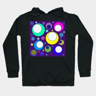 mid century pop art pattern Hoodie